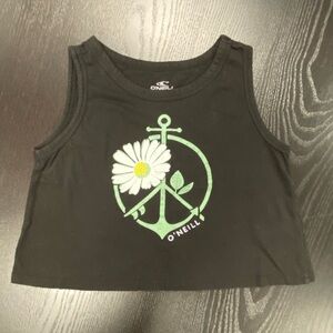 O’Neill Cropped Tank, Girls Size Medium